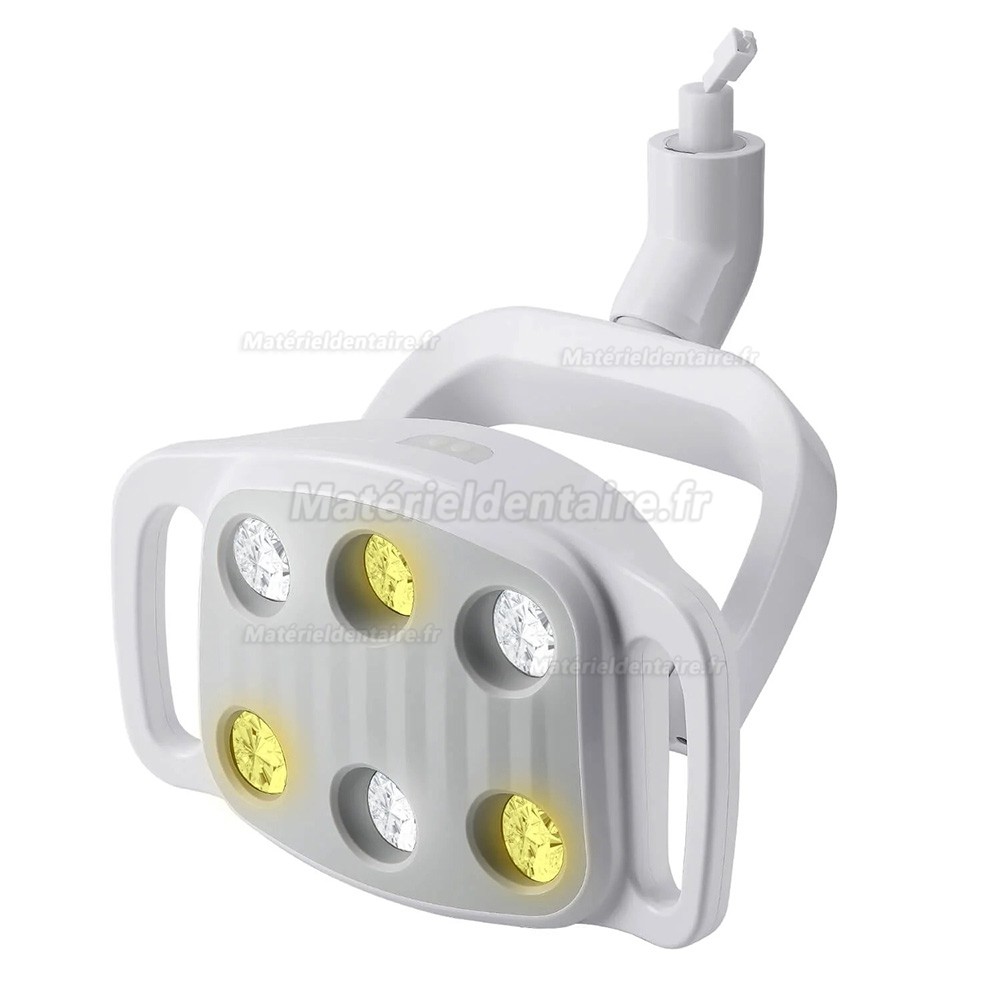 Lampe pour fauteuil dentaire KY KY-P151 6 LED 9W bicolore réglable